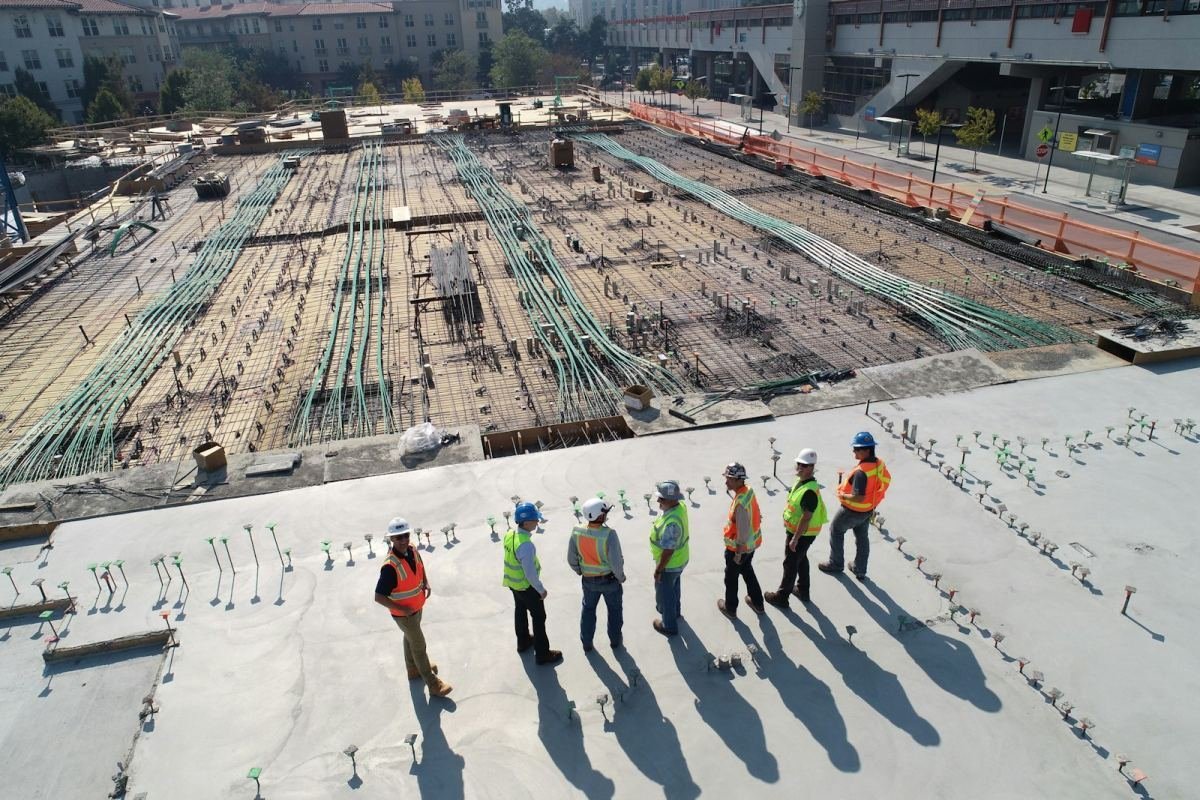 PP POWERS engineering team on a construction site